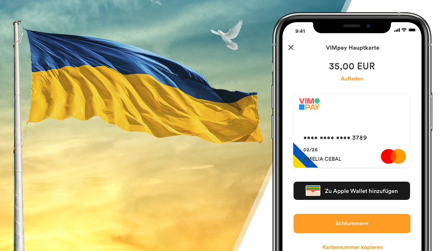 Das deutsche E-Geld-Institut PayCenter unterstützt mit einer kostenlosen Girokonten-App ukrainische Geflüchtete in Deutschland