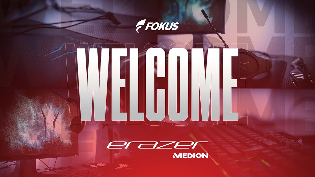 MEDION ERAZER und das Esports-Team FOKUS schließen Partnerschaft